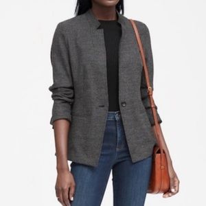 Banana Republic Ponte Inverted Collar Blazer